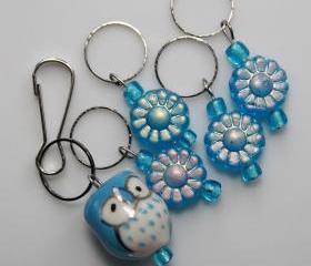 Turquoise Stitch Marker