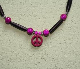 Peace Sign Choker